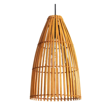 Stylowa, bambusowa lampa wisząca ABR-LW7-BH-E27 z serii BOHO
