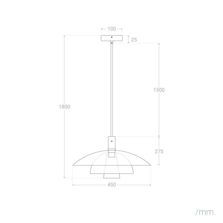 Designerska, kolorowa lampa do kuchni ABR-PATIS z serii KOLORENO - 8