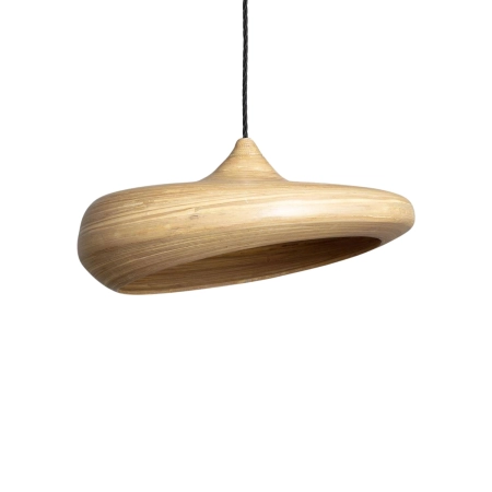 Efektowna, rustykalna lampa wisząca ABR-LW4B-E27 z serii BAMBOO