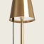 Stylowa, złota, prosta lampka biurkowa ABR-LB-Z-RUSB z serii BOHO