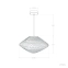 Pleciona lampa wisząca w stylu eco ABR-LW11-BH-E27 z serii BOHO - 2