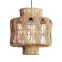 Naturalna lampa z plecionym abażurem ABR-LW23-BH-E27 z serii BOHO