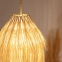 Nieregularna, naturalna lampa wisząca ABR-NLW33-BH-E27 z serii BOHO