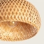 Rustykalna, pleciona lampa sufitowa ABR-PL-BH-MINI-E27 z serii BOHO