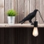 Modernistyczna lampka nocna ptak ABR-KARD-K z serii RAVEN