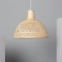 Rustykalna lampa z plecionym abażurem ABR-NLW29-BH-E27 z serii BOHO