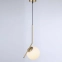 Złoto-biała, elegancka lampa wisząca  ABR-KMT-B z serii MILANO - 6