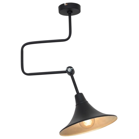 Lampa sufitowa 771G1 1-PŁ z serii ANTIKA BLACK