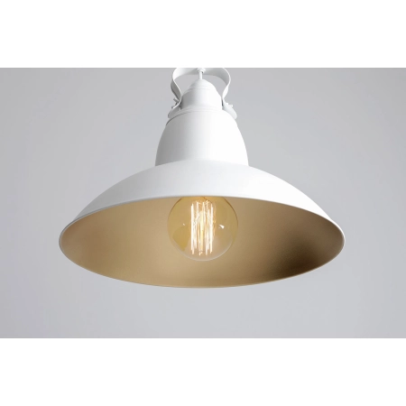 Lampa sufitowa biało-złota nowoczesna 777G 1-PŁ z serii KATILA II 2