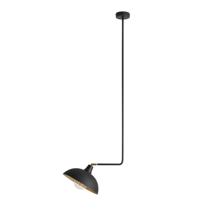 Lampa sufitowa nowoczesna czarna nad biurko 1036G1_L z serii ESPACE