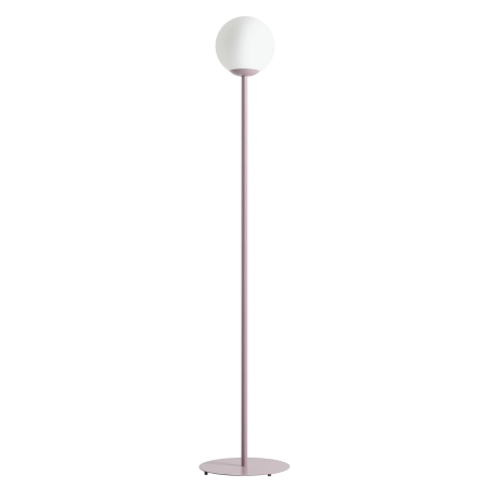 Liliowa, prosta lampa stojąca do pokoju dziecka 1080A13 z serii PINNE