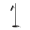 Czarna, loftowa, prosta lampka biurkowa 1104B1 z serii TREVO