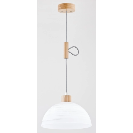 Lampa wisząca z drewnianymi akcentami AL 60349 z serii HOLIDAY