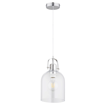 Designerska lampa wisząca z przezroczystym kloszem AL 60684 z serii KANZO