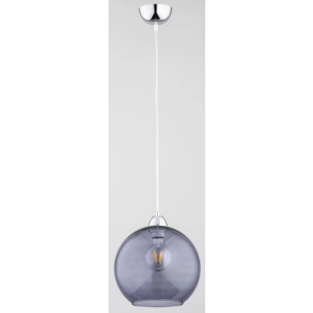Gustowna lampa wisząca z dużym szklanym kloszem AL 60710 z serii RICO