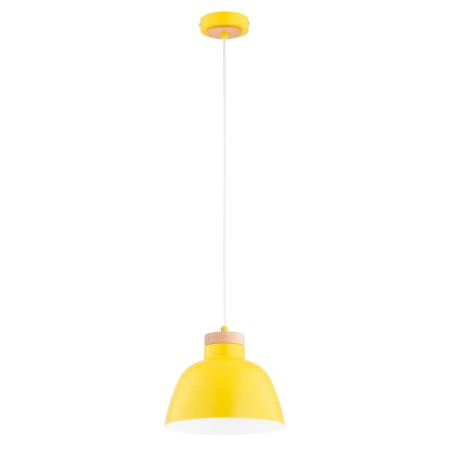 Gustowna lampa wisząca w żółtym kolorze AL 61359 z serii LORIEN