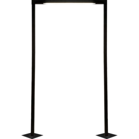 Ozdobna lampa do ogrodu - wysoka ramka 164cm ANT 9932 z serii TAKETA