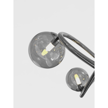 Lampa wisząca z dymionymi kloszami WF 7014-805 z serii NANCY