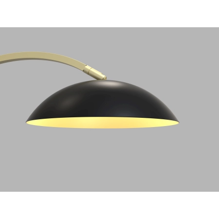 Designerska, czarno-złota lampka do biura WF 8001-104 z serii ROSSKOFF