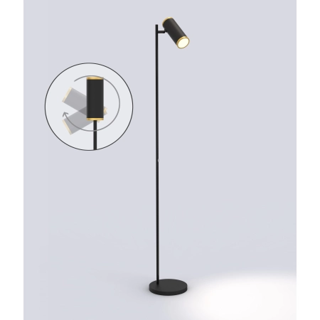 Minimalistyczna lampa podłogowa reflektor WF 3003-104 z serii TOULOUSE