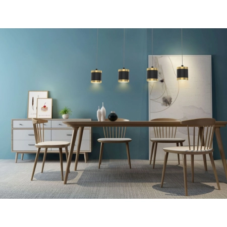 Minimalistyczna, ledowa lampa wisząca WF 7003-404 z serii TOULOUSE