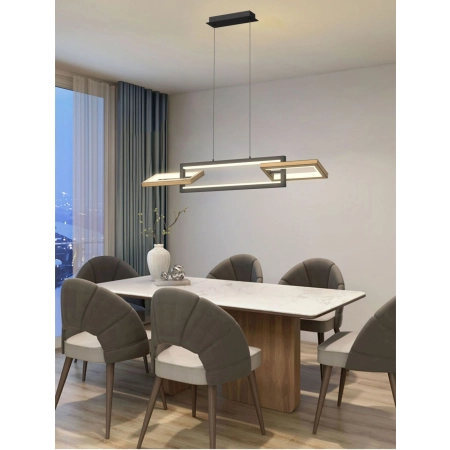 Ledowa lampa z obrotowymi ramkami WF 7022-306 z serii MATERA