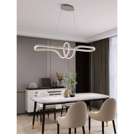 Finezyjna lampa wisząca  do salonu LED WF 6205-0106 z serii TREVANCE - 3