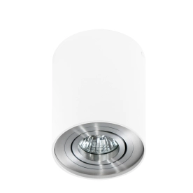 Punktowa lampa natynkowa spot AZ0781 z serii BROSS WHITE/ALUMINIUM