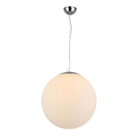 Lampa wisząca do sypialni, biała kula⌀40cm AZ1328 z serii WHITE BALL