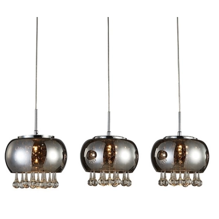 Lampa wisząca AZ2454 - Burn 3 line (chrome)