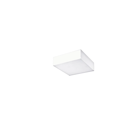 Biała kwadratowa lampa natynkowa LED WIFI 3000K AZ3258 z serii MONZA