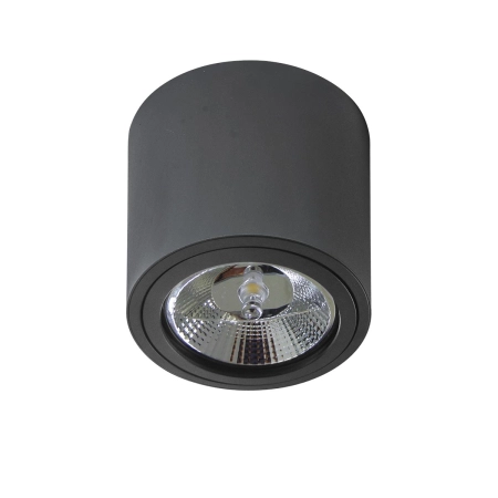 Klasyczna czarna tuba natynkowa spot downlight AZ3540 z serii ALIX