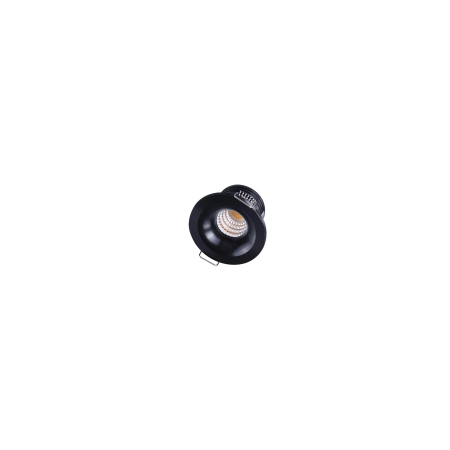 Czarne oczko wpustowe oprawa podtynkowa LED 3000K AZ4171 z serii OKA - 2