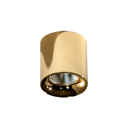 Złota elegancka tuba spot lampa natynkowa LED AZ4323 z serii MANE