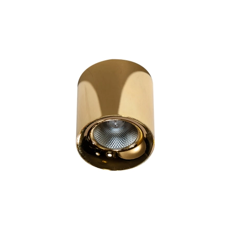 Złota elegancka tuba spot lampa natynkowa LED AZ4323 z serii MANE - 3