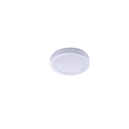 Białe oczko wpustowe podtynkowe LED łazienkowe AZ4382 z serii GALATA