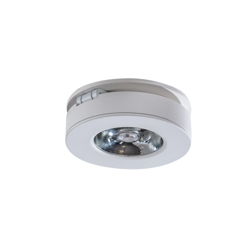 Białe okrągłe oczko podtynkowe LED ruchome AZ4529 z serii FRIDA