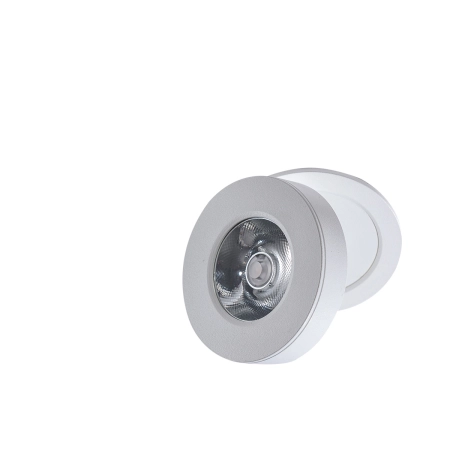 Białe okrągłe oczko podtynkowe LED ruchome AZ4529 z serii FRIDA - 3