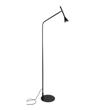 Nietuzinkowa, loftowa lampa podłogowa do salonu AZ5623 z serii CYGNUS