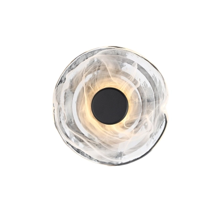Efektowny, okrągły kinkiet LED ⌀30cm AZ5831 z serii NESTOR