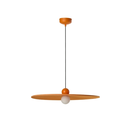 Efektowna, pomarańczowa lampa wisząca AZ5906 z serii FREYA