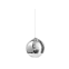 Elegancka lampa wisząca z kloszem kulką nad wyspę barową - AZ0732 Silver ball 35cm