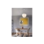 Biała lampa wisząca idealna do kuchni nad stół AZ3176 z serii BALORO - wizualizacja