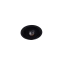 Czarna oprawa wpustowa okrągłe oczko podtynkowe AZ3470 z serii BOSTON 2