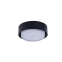 Czarne oczko podtynkowe okrągłe LED do łazienki AZ4389 z serii KASTORIA