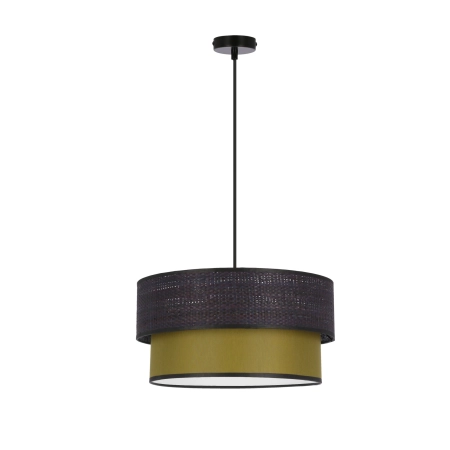 Lampa wisząca z oliwkowym abażurem 31-23858 z serii AREZZO