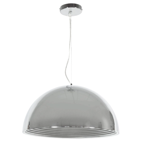 Lampa wisząca z kopułowym, chromowanym kloszem 31-26361 z serii DORADA