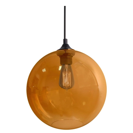 Lampa wisząca z kolorowym kloszem kulą 31-21397-Z z serii EDISON