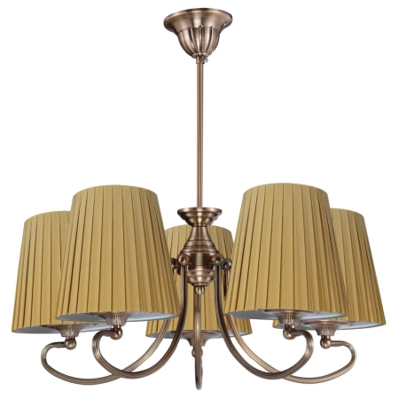 Wyrafinowana lampa wisząca z miodowymi abażurami 35-34083 z serii MOZART
