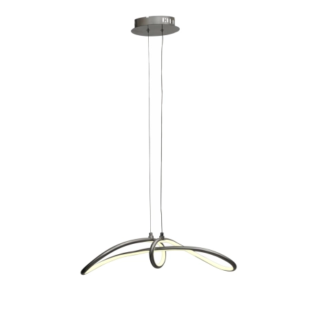 SLASH LAMPA WISZĄCA 38W LED 4000K SREBRNY